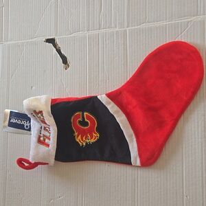 NHL Hockey 18" Christmas Stocking NWT Calgary Flames Forever Collectibles